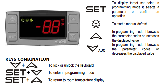 Dixell Digital Refrigeration Controller