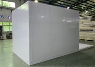 SS304 Prefabricated Curve Corner Cold Storage Chiller Room 1.0mm Steel