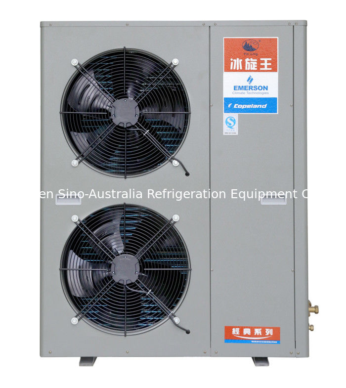 Boxing Type 7HP Cold Room Condenser Emerson R404a Air Cooled