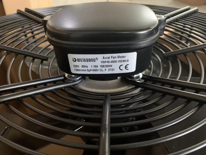 1.15A 1350r/ Min 450mm Axial Fan Motors 220V 50Hz YWF4E450S102/60G