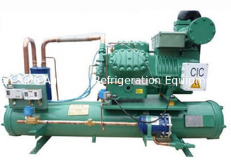 4TES-12Y 12HP Water Cooled Refrigeration Unit  Compressor Condensing Unit