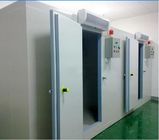 Customized 4*8*2.6M Cold Room Cooling Unit 42KG/M3 Curved Corner Commercial Cold Rooms