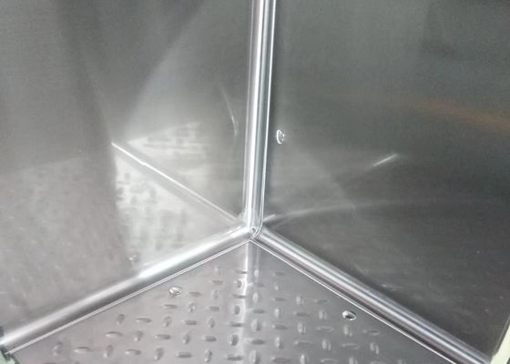 0.8mm 1.0mm Steel Walk In Cold Rooms 42KG/M3 Blast Freezer Room