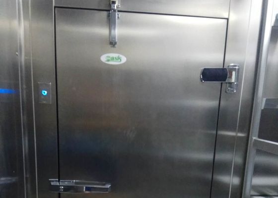 Customized 1.5mm Steel Industrial Freezer Room 15KW 31.6A Deep Freezer Cold Room