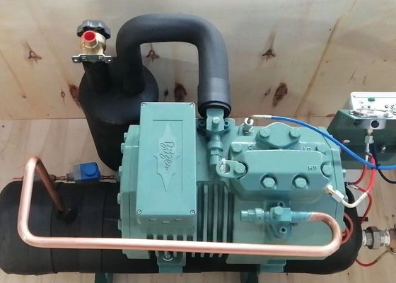 4TES-12Y 12HP Water Cooled Refrigeration Unit  Compressor Condensing Unit