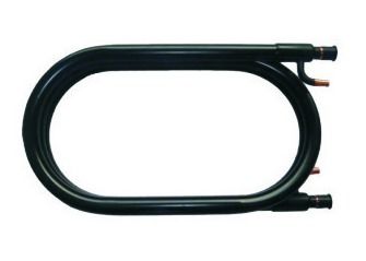 R407c R410a refrigerant Water Source Heat Pump Coaixal Coils Heat Exchanger Water-Cooled Condenser