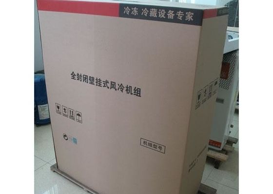 Medium Temperature R407c Condensing Unit 15HP Boxing Air Cooled Refrigeration Unit