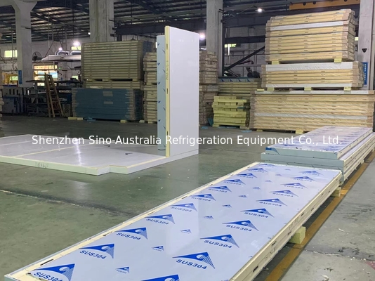 Colorbond Steel Walk In Cold Room Sandwich Panel Thickness 150mm CCC