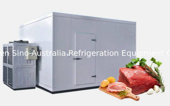 Meat Fish SS314 Cold Room Food Storage 8000mm Cold Storage Chiller