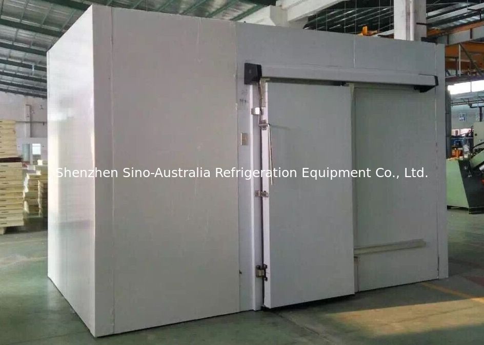 Customized 304 Stainless Steel Restaurant Freezer Room 42KG/M Density  Commercial Cold Rooms