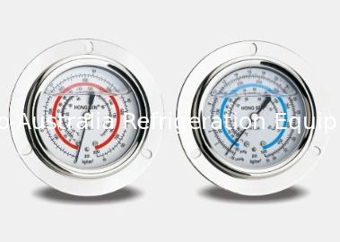 R4O4a 2.5inch Oil Filled Vacuum Pressure Gauge Class 1.6 High And Low Pressure