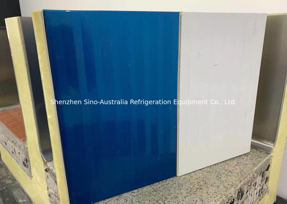2.0mm Steel Polyurethane Board 42KG/M3 Cold Storage Insulated Panels