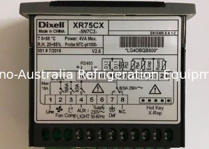 230V Dixell Digital Temperature Controller XR75CX-5N7C3 With NTC PT1000 Sensor