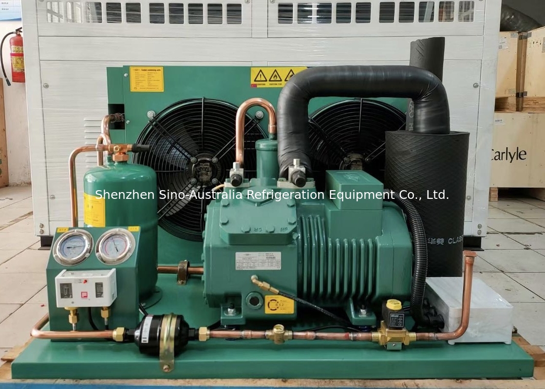 LH84E/4EES-6Y Bitzer Air Cooled Condensing Unit With Semi Hermetic Reciprocating Compressors
