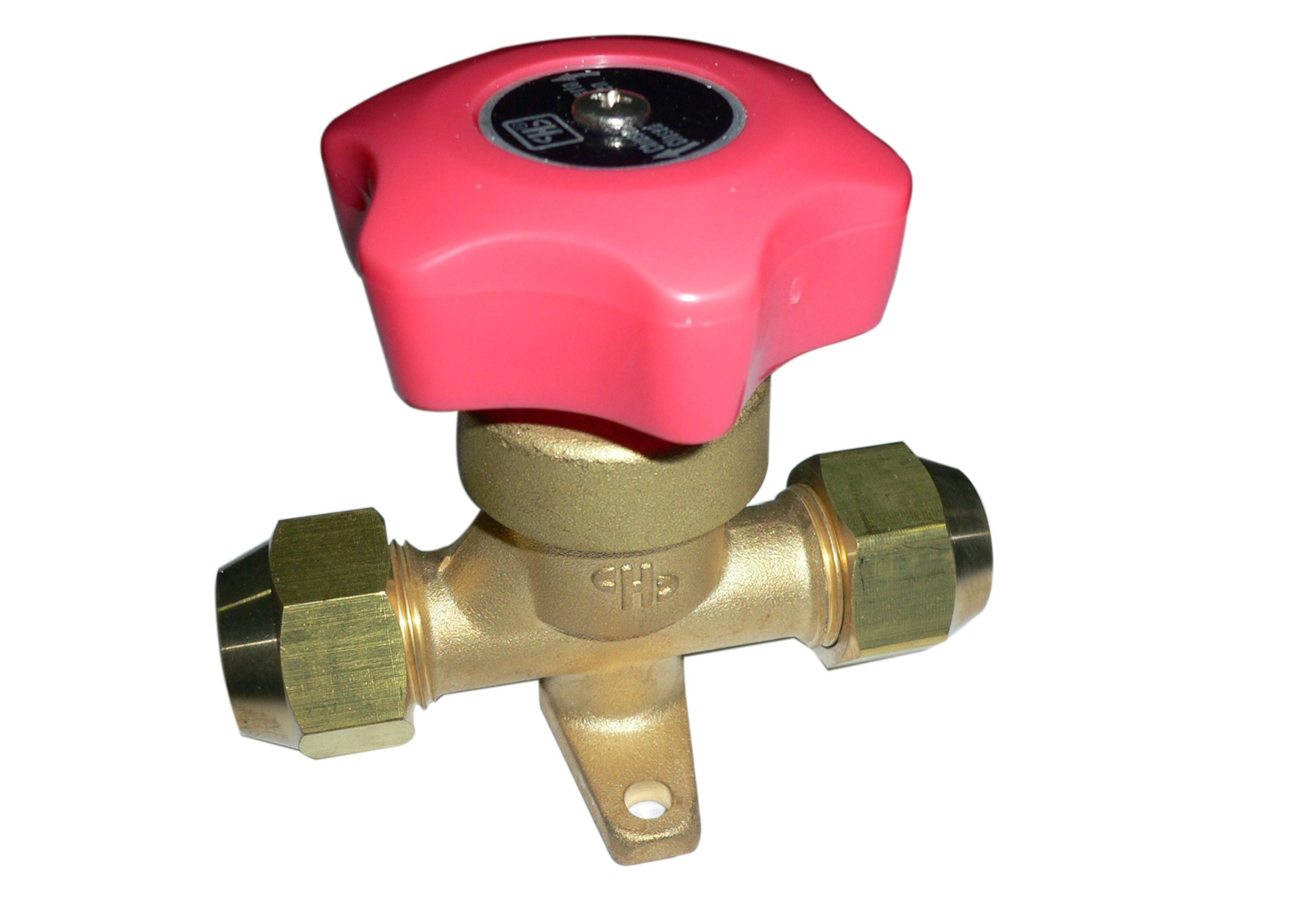 1/4 SAE KM Diaphragm Hand Valve Refrigeration Service Valves