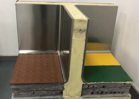 Colorbond Fabricated Polyurethane Insulation Panel 50mm 75mm Coldroom Parts