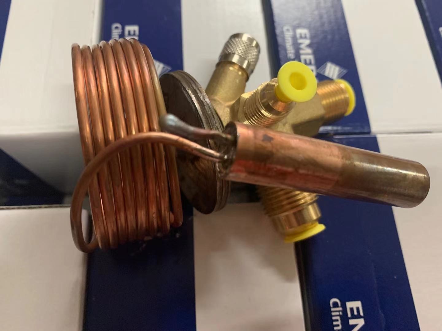 TIESW R404a Alco Thermostatic Expansion Valve For Coldroom Evaporators