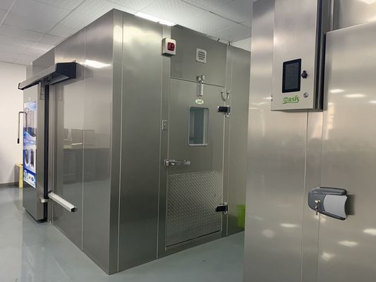 1.2mm Steel Customized Walk In Freezer Room 15KW Prefabricated Cold Storage